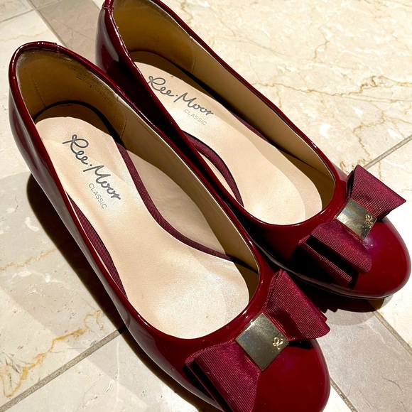 Ree mour lady shoes, red patent leather, 90% new - Picture 5 of 5